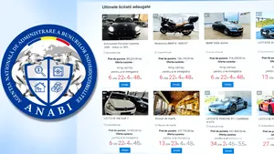 Statul a scos 66 de mașini la licitație. Unele nu au găsit cumpărători