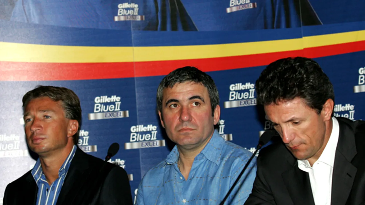 Gică Popescu spune că Hagi, Petrescu, Belodedici şi Balint ar fi făcut parte din echipa sa