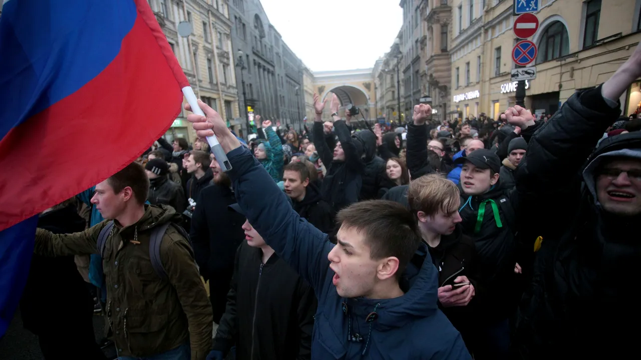Kremlin: Mitingurile din Rusia, 