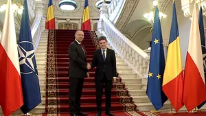 Președintele Poloniei, Karol Nawrocki, primit de Nicușor Dan la Palatul Cotroceni