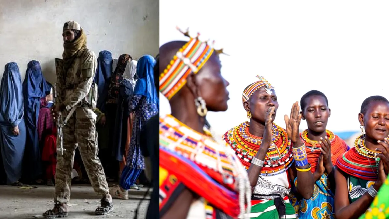 În timp ce Afganistanul închide saloanele de frumuseţe, în Africa există un sat locuit numai de femei 