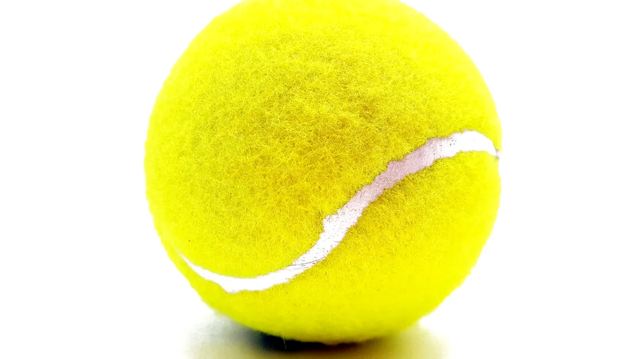 Oricine urcă într-un avion este îndemnat să aducă o minge de tenis