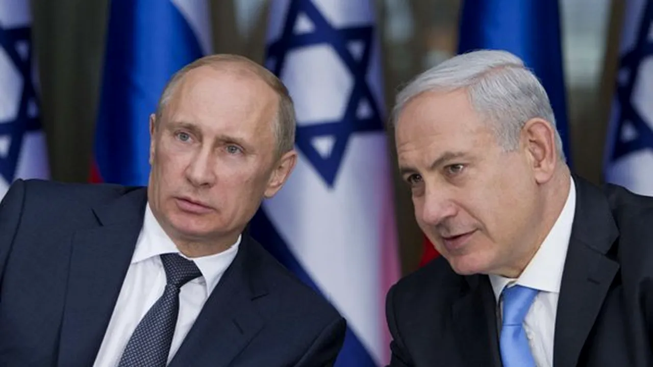 Vladimir Putin a discutat la telefon cu Benjamin Netanyahu despre situaţia din Siria