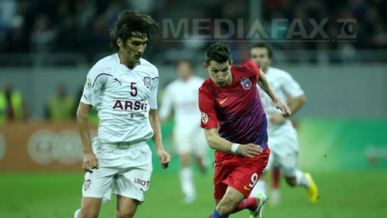Steaua şi Rapid au remizat, scor 0-0, în derbiul etapei a XI-a a Ligii I