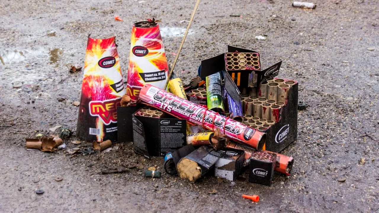 Doi copii din Brăila au fost răniți la mâini după explozia unei petarde