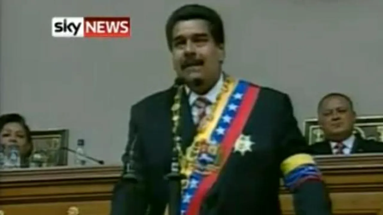 Nicolas Maduro acuză SUA de complot în vederea asasinării liderului opoziţiei venezuelene 