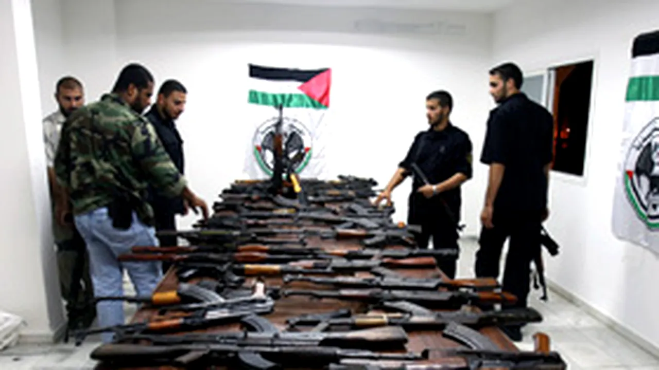 Membrii Forţei Executive a Hamas, principala forţă de poliţie din Fâşia Gaza