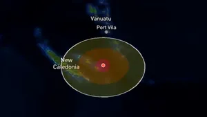 Cutremur cu magnitudinea de 6,6 în Noua Caledonie. Seismul s-a produs la o adâncime de zece kilometri