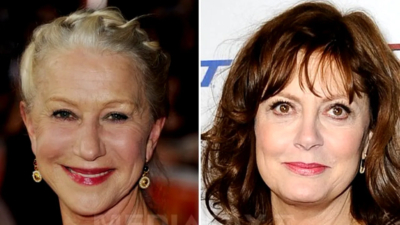 Helen Mirren şi Susan Sarandon au fost recompensate cu premii onorifice la Karlovy Vary