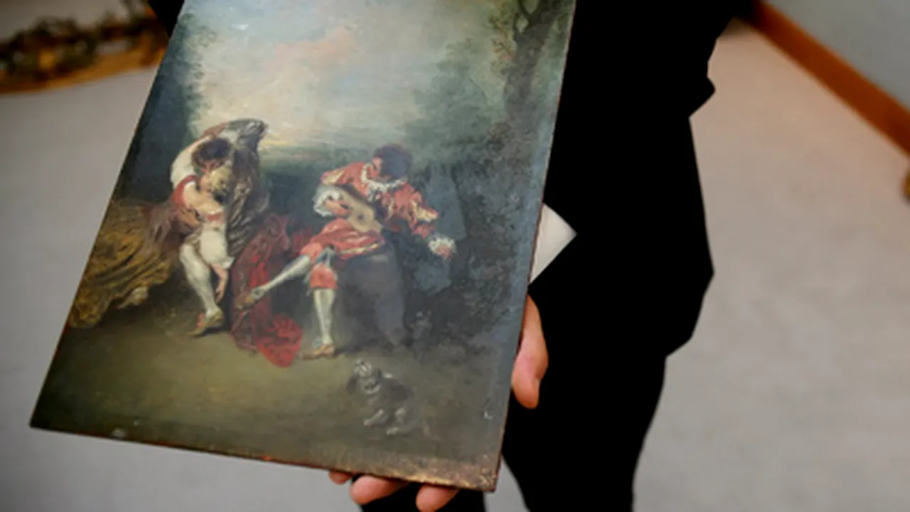 Preţ record pentru un tablou de Watteau, dat dispărut în 1848