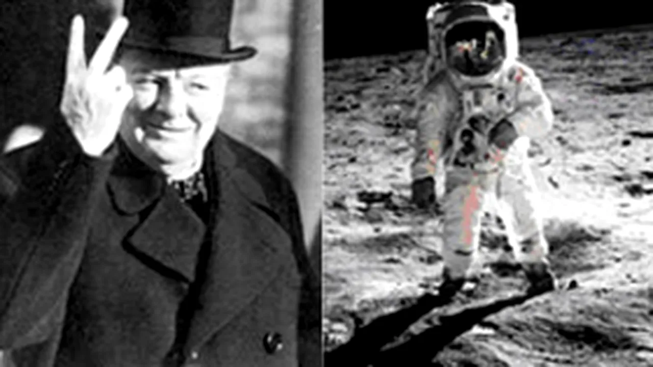 Copiii britanici cred că Winston Churchill a fost primul om care a ajuns pe Lună