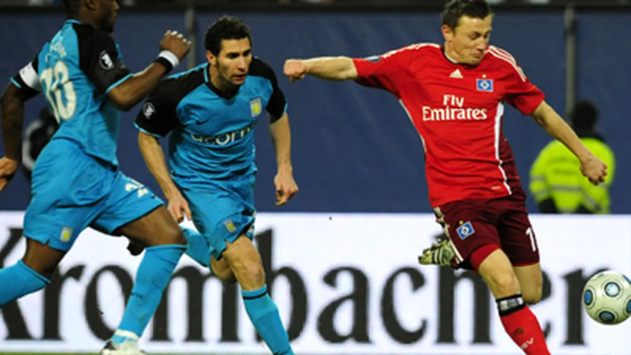 Hamburger SV, Ajax Amsterdam şi Aston Villa s-au calificat în 16-imile Cupei UEFA
