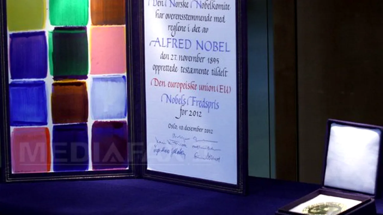 CRONOLOGIE: Instituţiile care au primit premiul Nobel pentru Pace