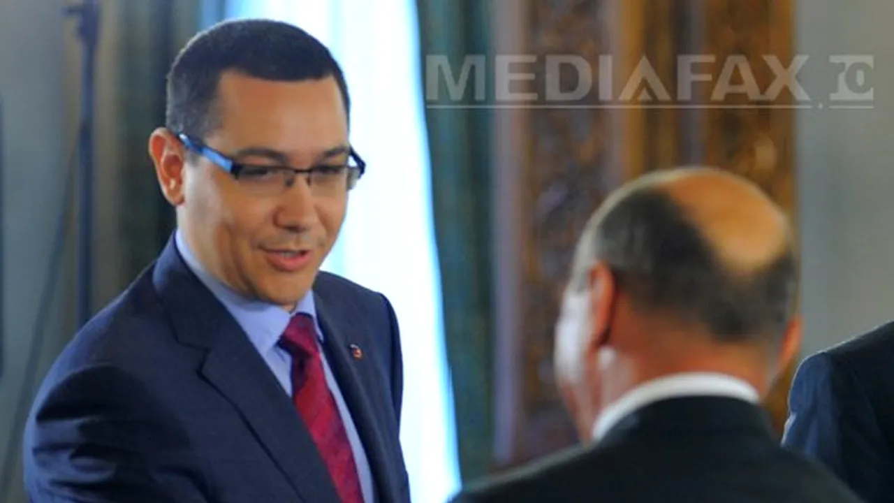 Ponta îi cere lui Băsescu mandat pentru summit-ul UE privind politica bugetară: 