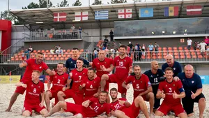 Naţionala, învinsă de Moldova, termină pe locul 2 în grupă la Euro Beach Soccer League
