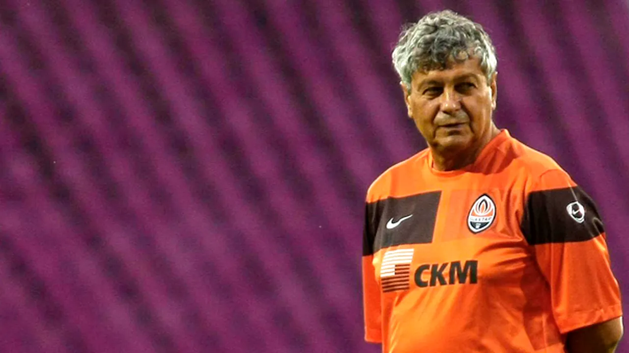 Mircea Lucescu: Doar Barcelona mai joacă la nivelul nostru