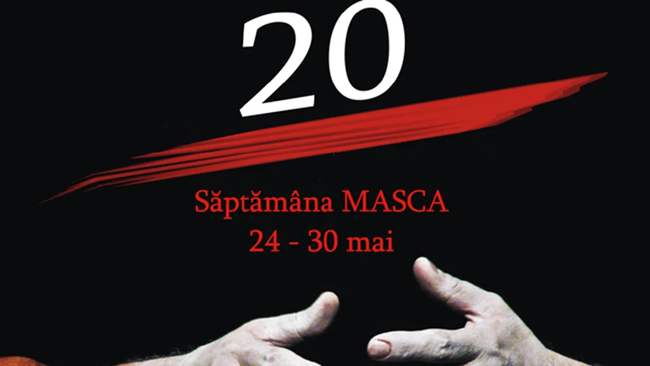 Teatrul Masca sărbătoreşte 20 de ani de existenţă cu târguri, concerte şi spectacole