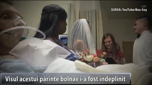 Visul acestui părinte grav bolnav a fost îndeplinit de fiica sa într-un mod EMOŢIONANT