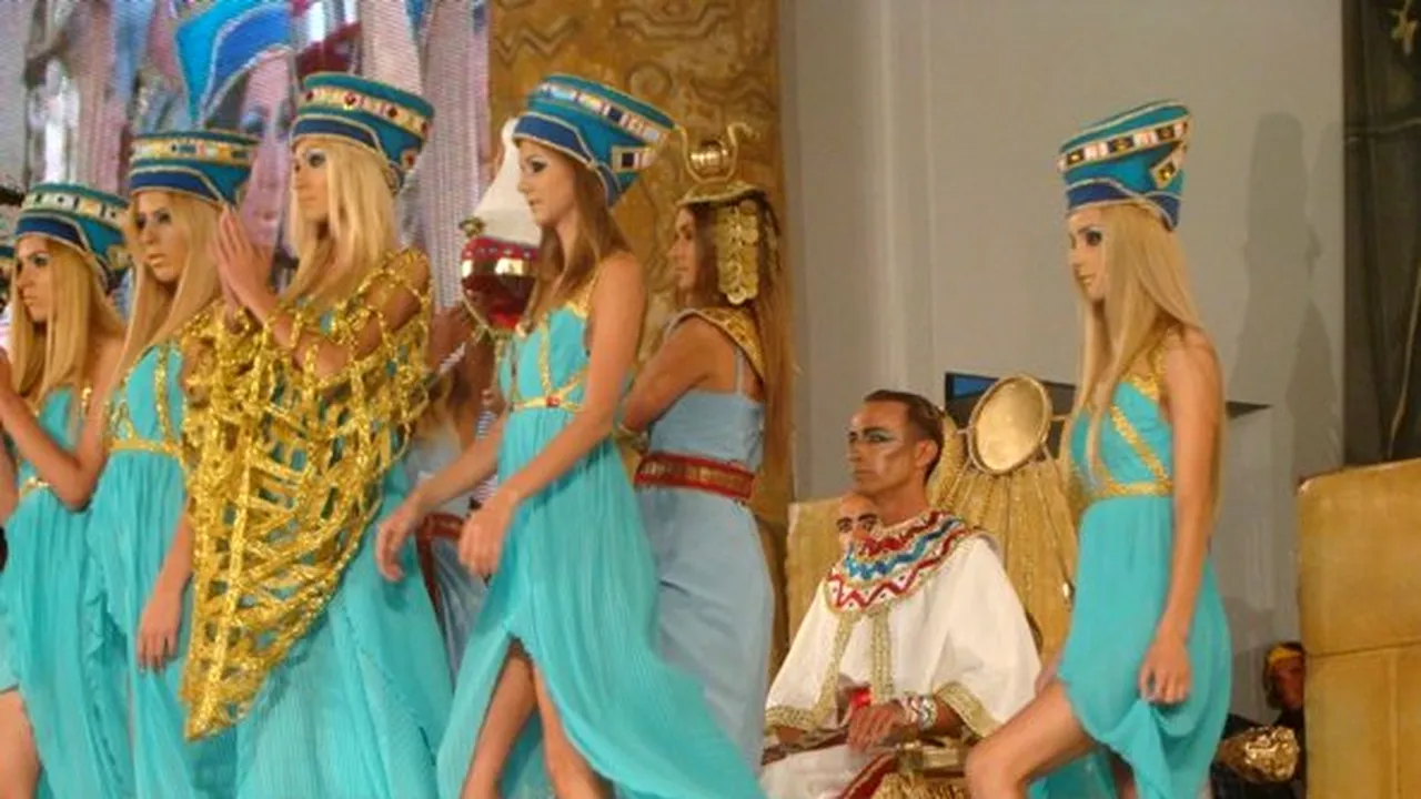 Mazăre l-a interpretat pe Ramses al II-lea la ultima ediţie a carnavalului Mamaia: A fost cea mai complexă şi mai spectaculoasă ediţie - FOTO