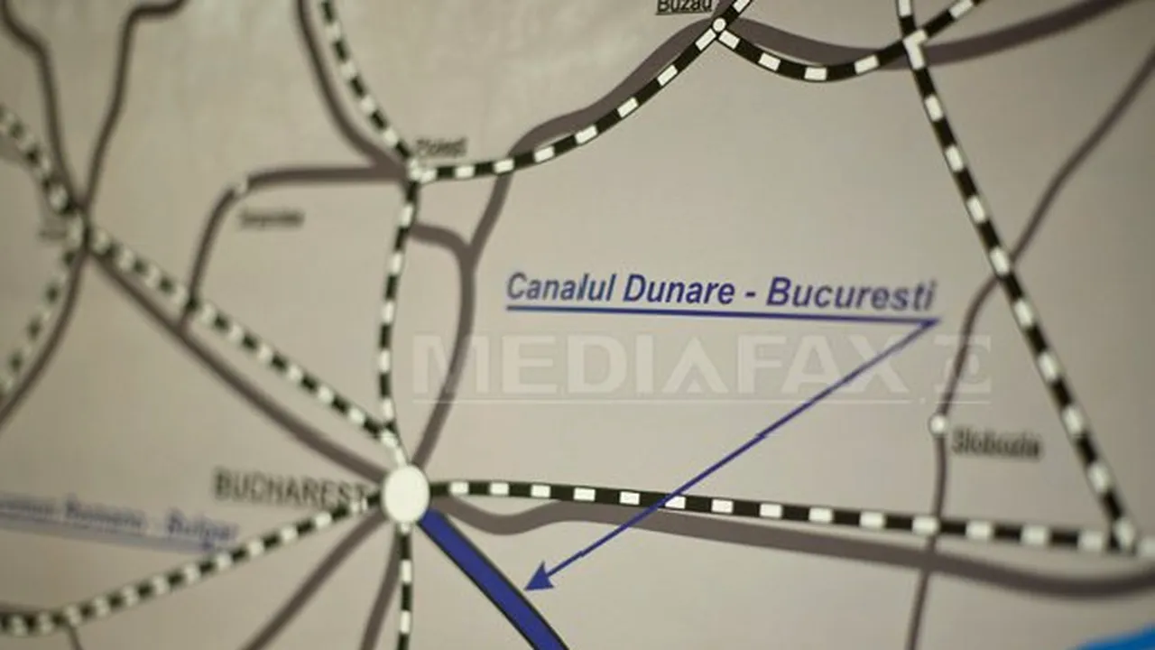 Lucrările la Canalul Bucureşti-Dunăre, lansate de Ceauşescu înainte de 1989, vor fi reluate după 2030. Cât va costa proiectul 