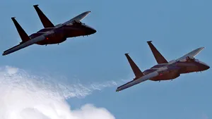 Două bombardiere ruseşti, urmărite de avioane de vânătoare japoneze