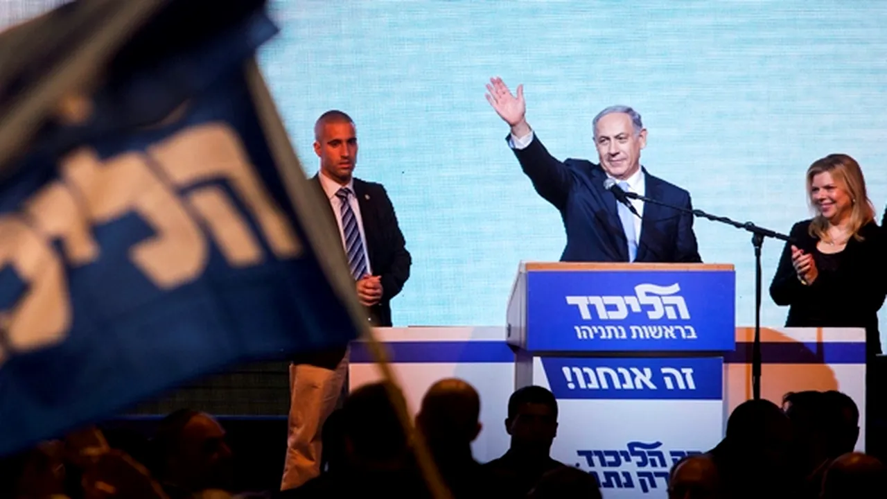 Testul lui Netanyahu. Likud, partidul premierului, pe primul loc în sondaje în Israel, dar nu este clar cum va fi formată majoritatea