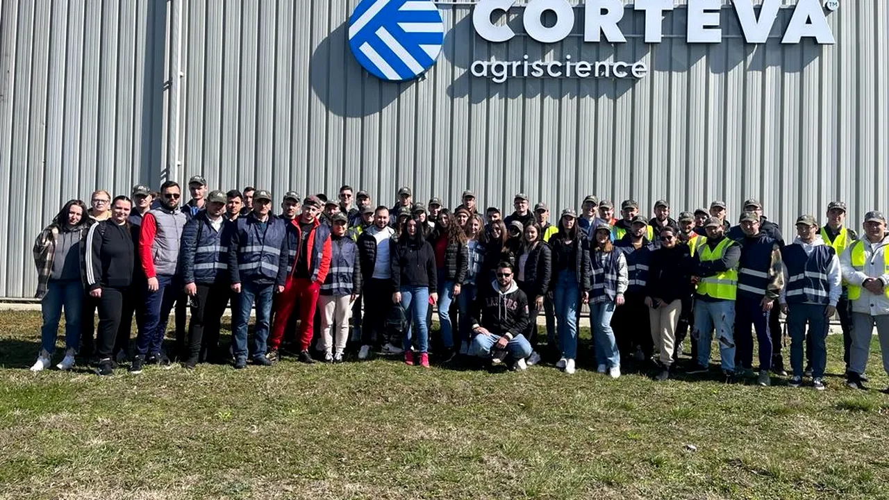 Corteva Agriscience România aduce profesiile din sectorul agricol mai aproape de tineri
