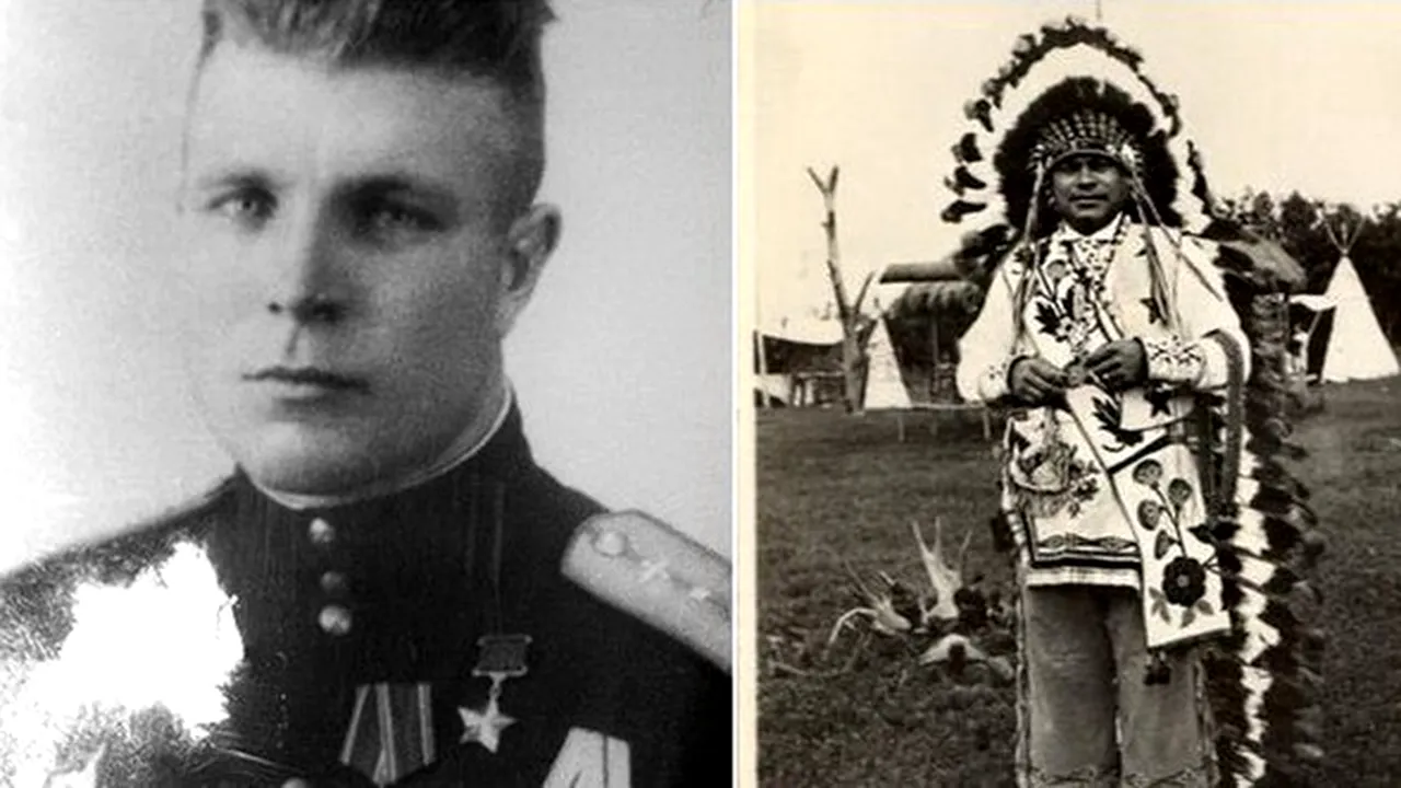 Povestea pilotului sovietic care a devenit şef de trib indian - GALERIE FOTO