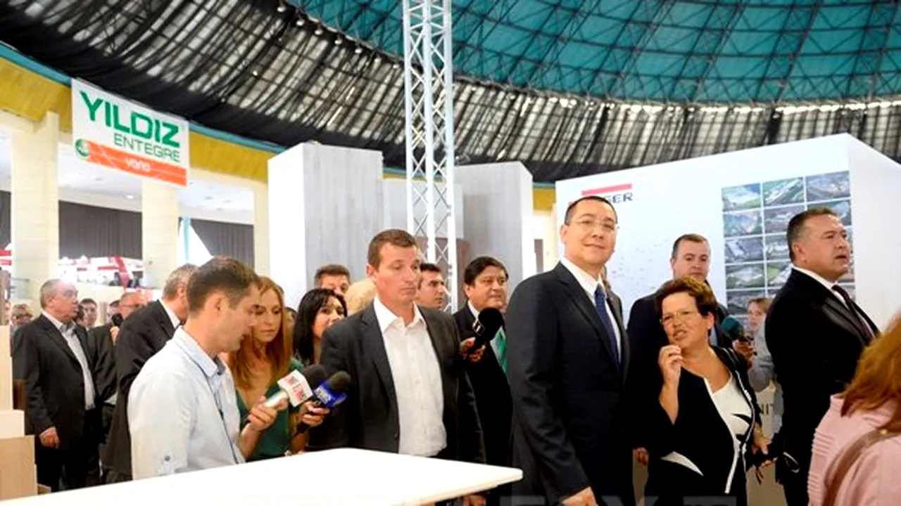 Ponta, la Târgul Internaţional de Mobilă: Interesele producătorilor de cherestea au prevalat intereselor producătorilor de mobilă