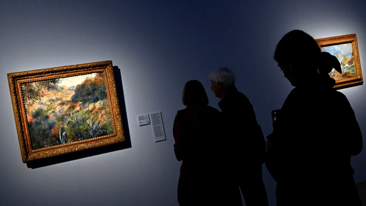 Jaf pe Riviera Franceză: patru opere de artă au fost furate din muzeul dedicat lui Renoir. Hoții au abandonat una în timp ce fugeau
