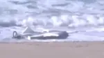 O dronă de luptă cu explozibili a ajunsă pe o plajă de la Marea Neagră