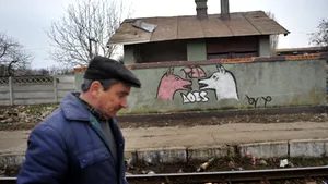 Protest spontan în cartierul Străuleşti