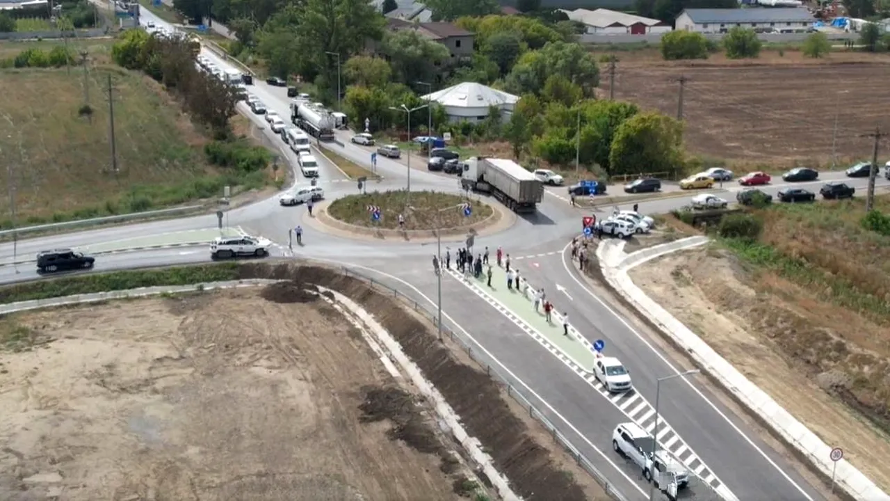Circulaţia a fost deschisă pe Varianta Ocolitoare Bârlad. Anunţul făcut de Sorin Grindeanu