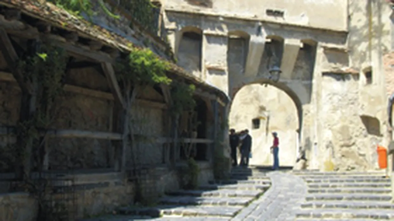 Ghid turistic prin telefonul mobil, în Cetatea Medievală din Sighişoara
