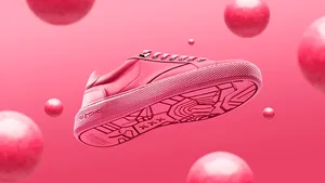 Pantofii sport realizaţi din gumă de mestecat sunt disponibili acum