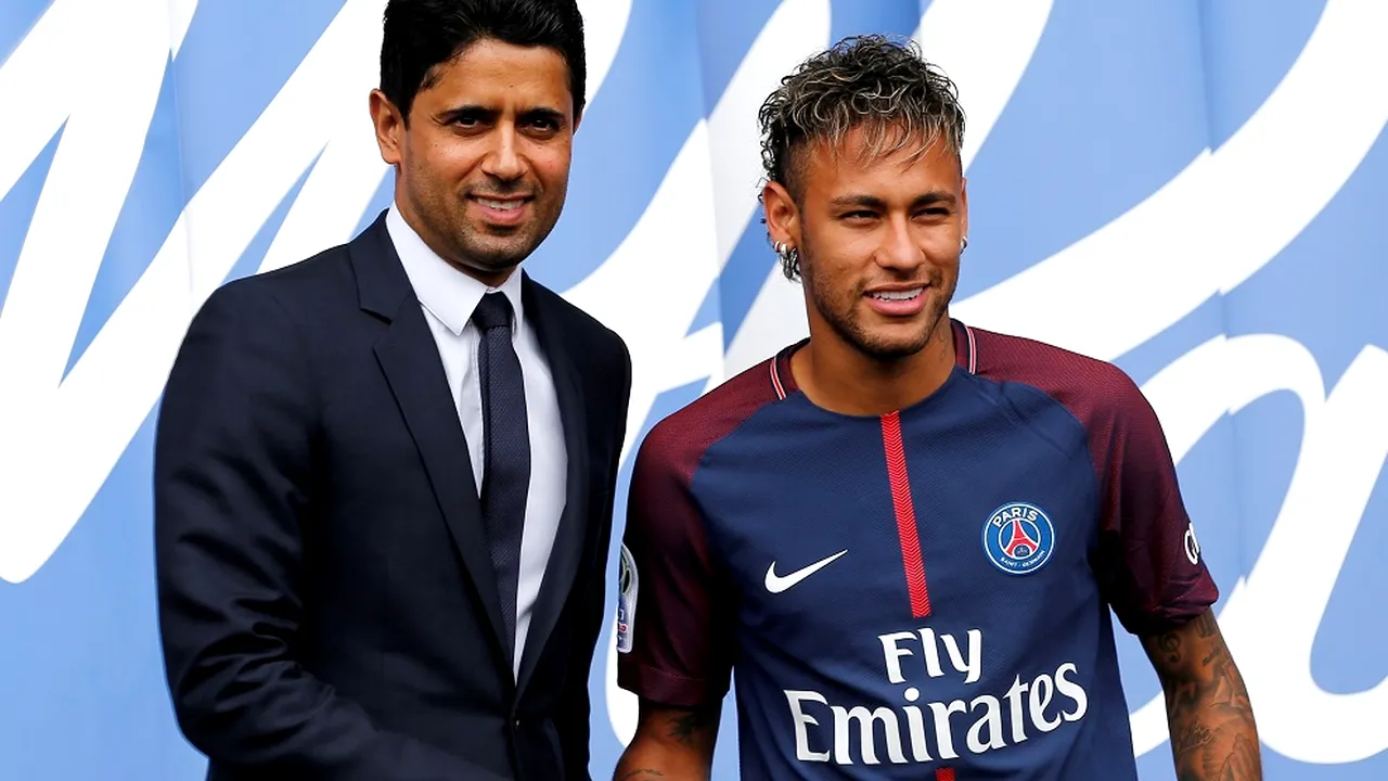 Poliţia a descins la domiciliul patronului de la PSG, emirul Al-Khelaifi