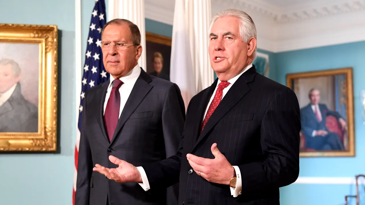 Rex Tillerson şi Serghei Lavrov au discutat despre problemele din Siria, Ucraina şi Coreea de Nord