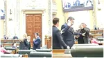 Doi senatori români s-au îmbrâncit și au fost la un pas să se ia la bătaie. Scandalul, provocat de o senatoare