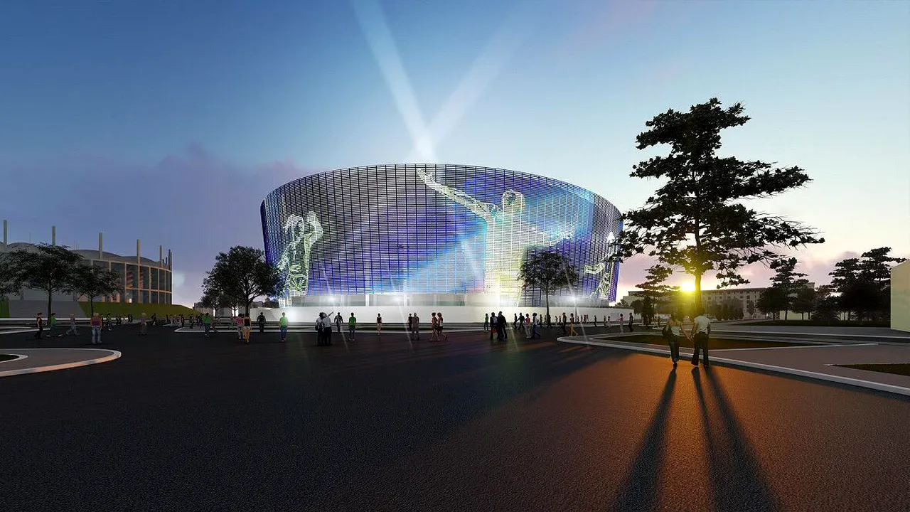 Primăria Capitalei va construi o nouă sală polivalentă de 20.000 de locuri lângă Arena Naţională | FOTO
