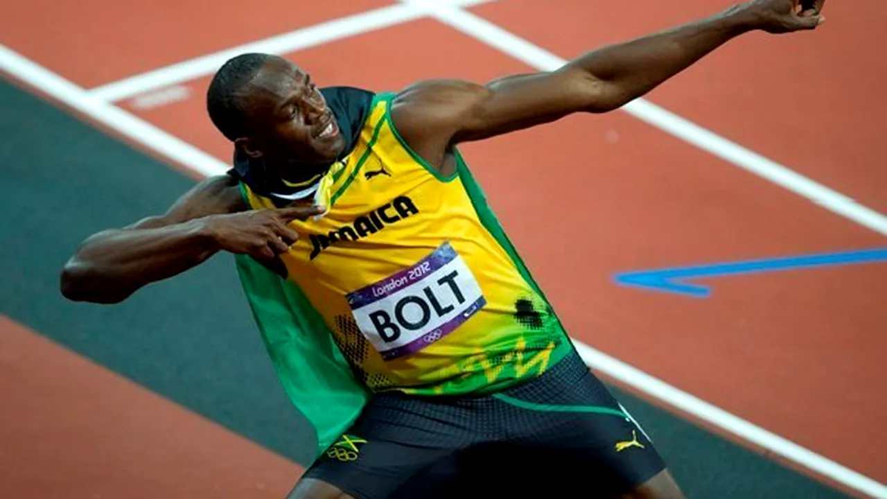 Usain Bolt, aur la 200 de metri la Campionatele Mondiale de la Beijing