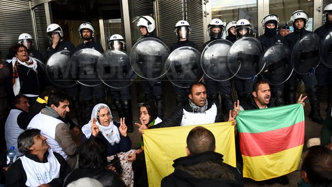 Incidente violente la proteste prokurde desfăşurate în mai multe oraşe din Germania