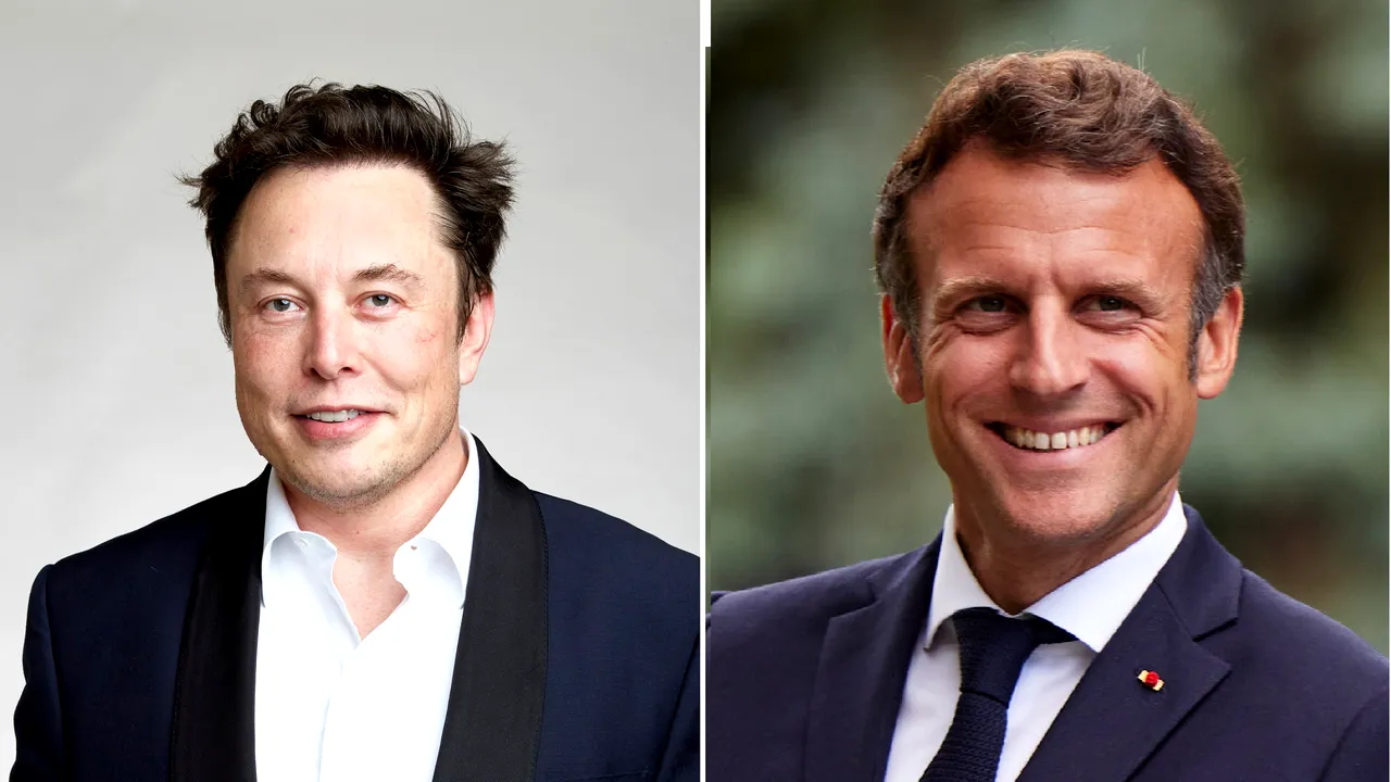 Elon Musk se va întâlni cu Emmanuel Macron la Elysée
