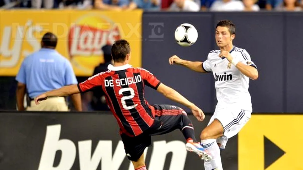 Real Madrid - AC Milan, scor 5-1, într-un meci amical disputat la New York