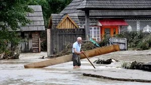 Cod roşu pe secţiuni ale Siretului, Prutului, Jijiei şi Râului Negru - VIDEO