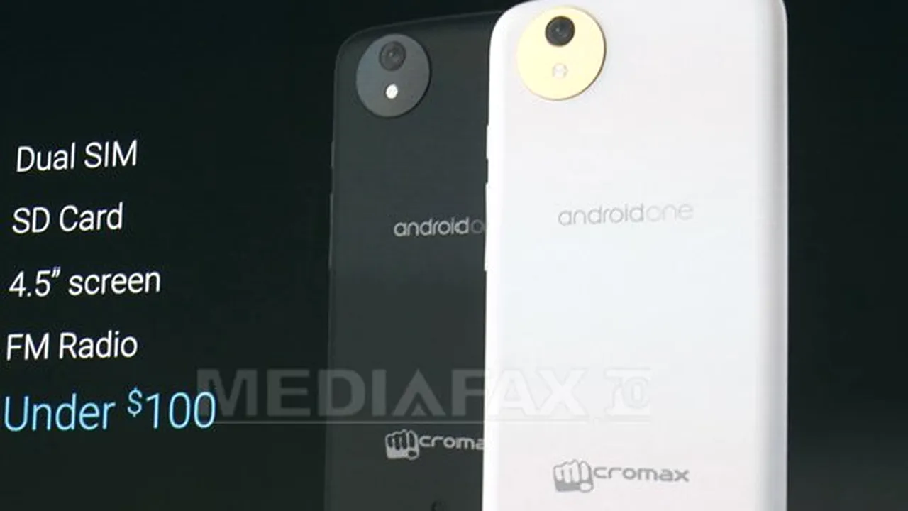 Google a lansat primul smartphone ultra low-cost care va rula pe platforma Android One. Ce funcţii şi ce preţ are noul telefon - VIDEO