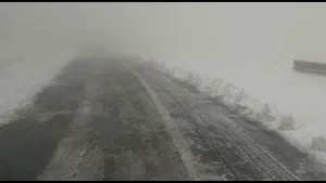 VIDEO. A nins la munte. Zăpadă de 10 centimeri în Munţii Făgăraş