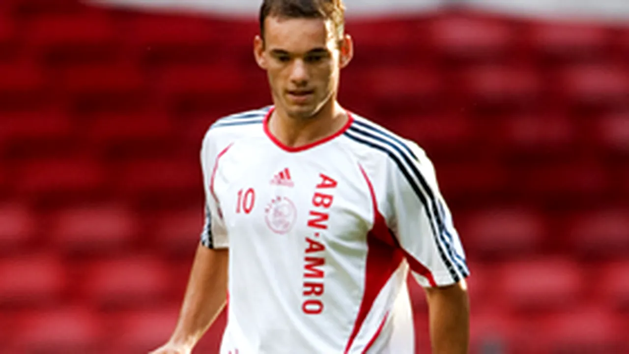 Wesley Sneijder la Real Madrid pentru 27 de milioane de euro