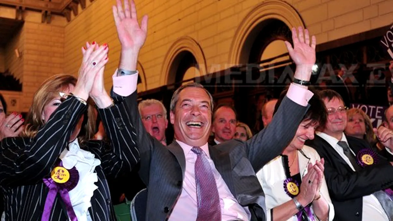 ALEGERI EUROPARLAMENTARE ÎN MAREA BRITANIE- BIOGRAFIE: Nigel Farage vrea să-i scoată pe britanici din UE