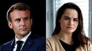 Emmanuel Macron se va întâlni marţi cu Svetlana Tihanovskaia, lidera opoziţiei din Belarus