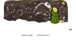 GOOGLE marchează împlinirea a 215 ani de la naşterea lui Mary Anning, printr-un logo nou